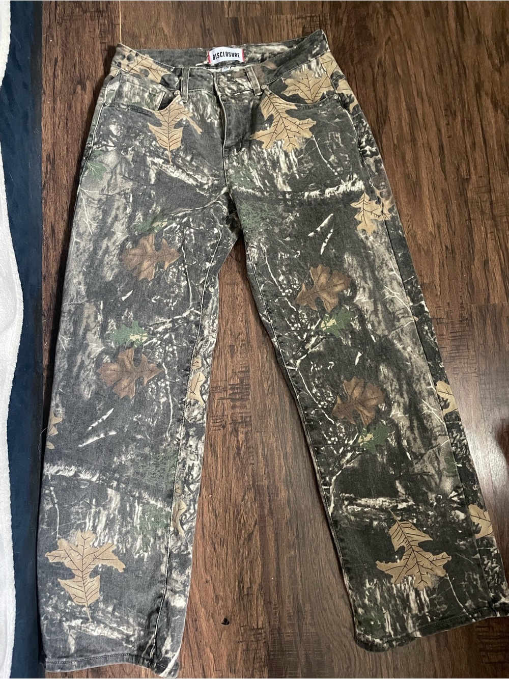 Camo Print Jeans